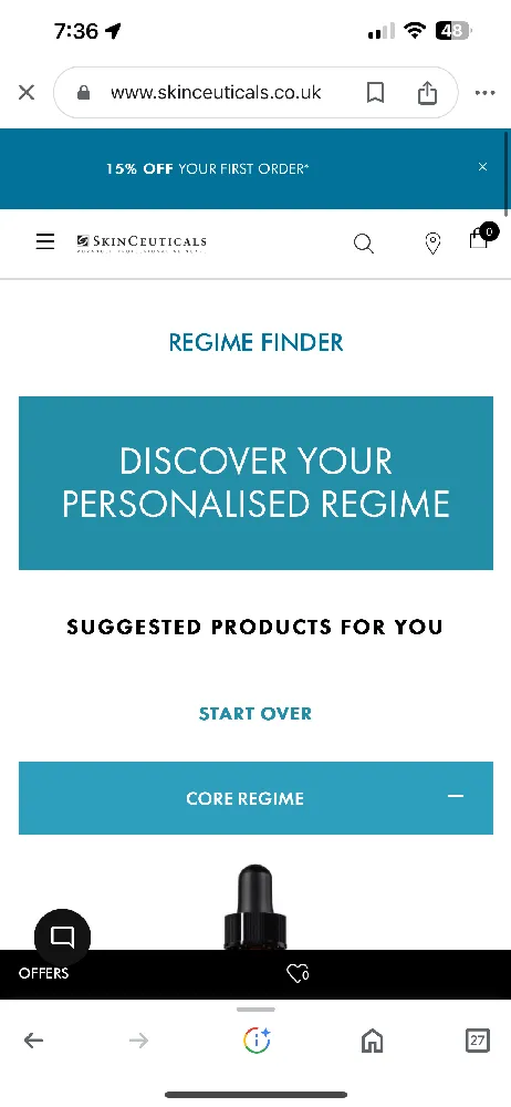 Have you tried the personalised skincare regime tool yet?