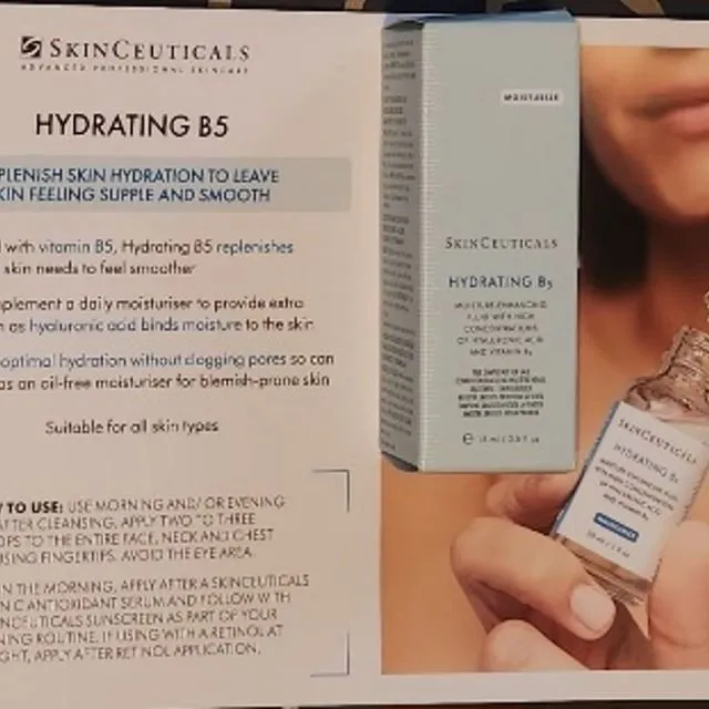 I'm excited to have received the new Hydrating B5