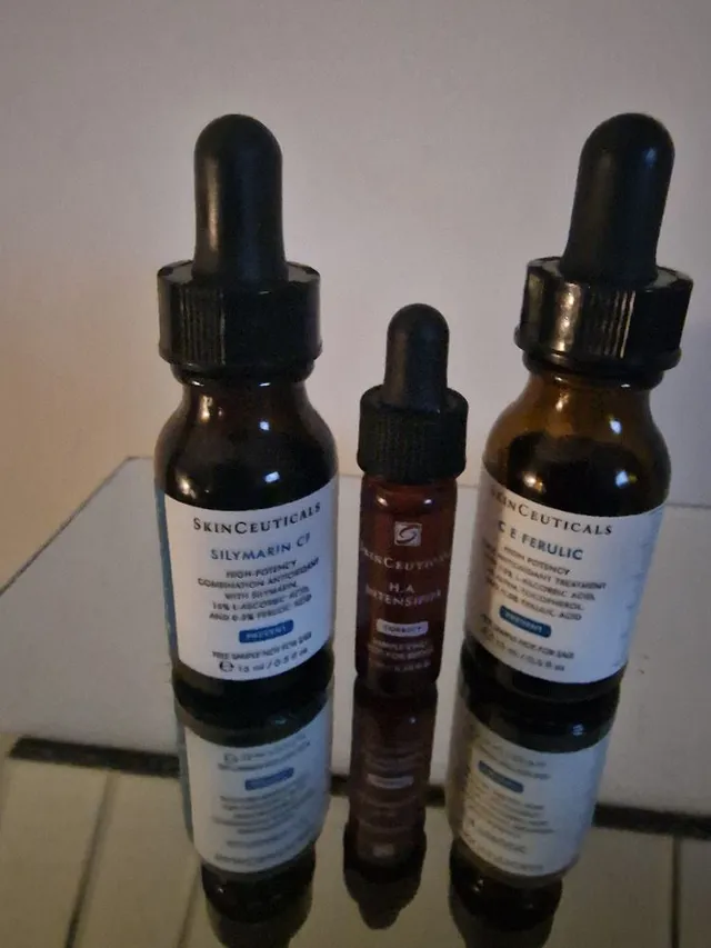 My blemish control, balance and protection serums