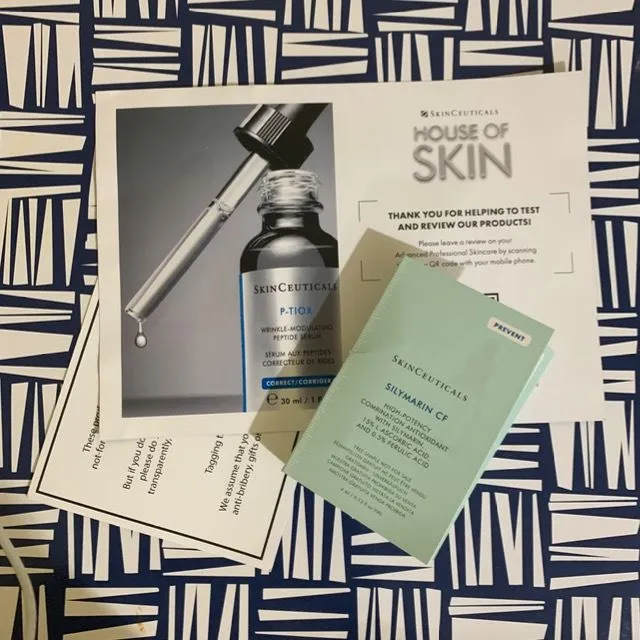 Received with thanks @skinceuticals. Looking forward to
