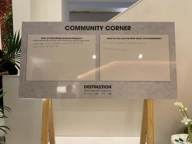 Community board! Great idea at the event.