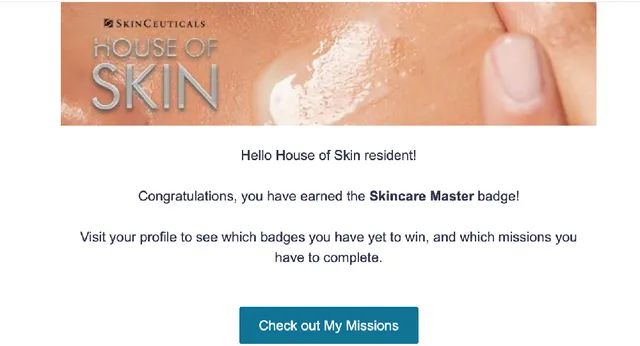 Yay! New Skincare Master badge ❤️