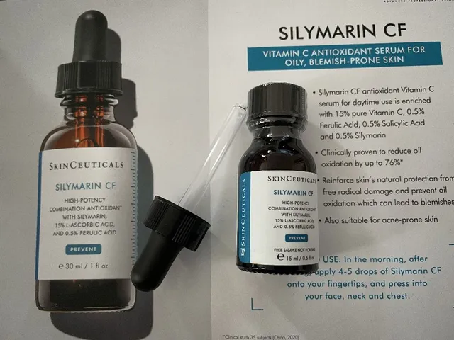 I was very lucky to be chosen to try Silymarin serum and I