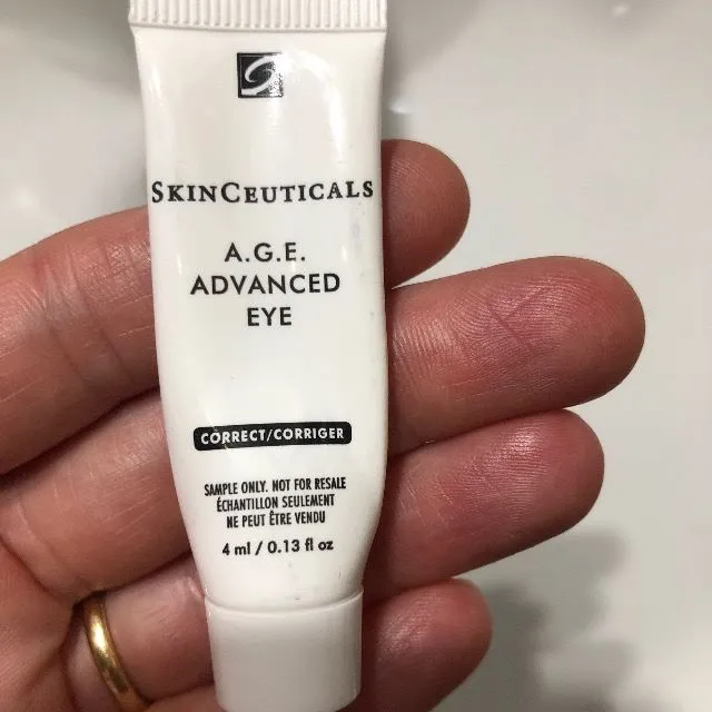 This cream is great for around the eyes area. Small amount