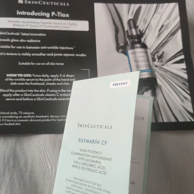 Just received this silymarin cf serum but the leaflet is for