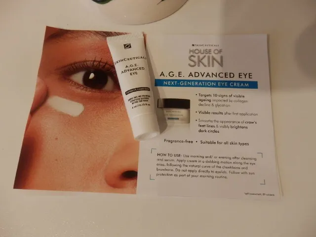 Thank you for the A.G.E. advanced eye cream; I received it