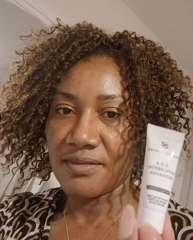It was my first time trying the A.G.E.  Advanced cream.