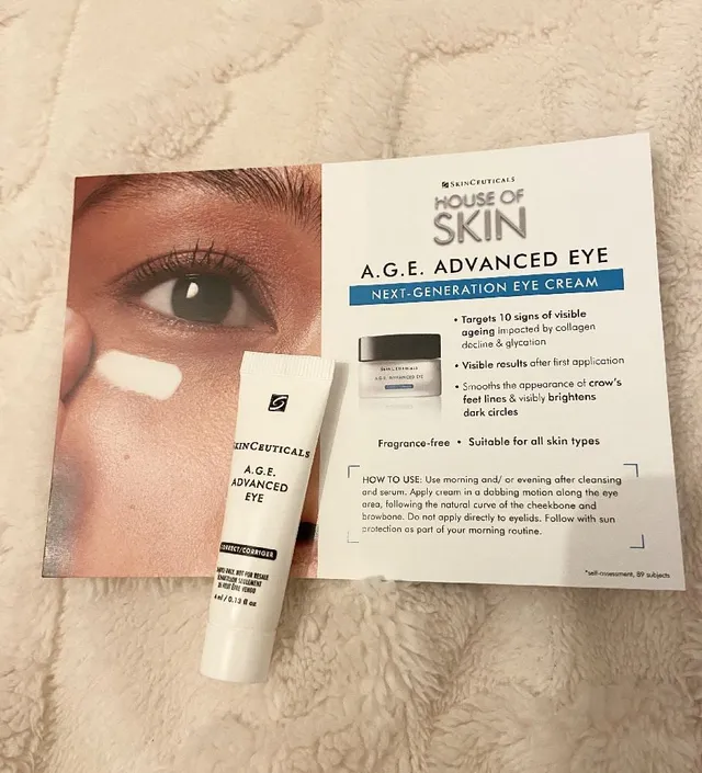 Skinceuticals AGE Advanced Eye Cream has truly impressed me