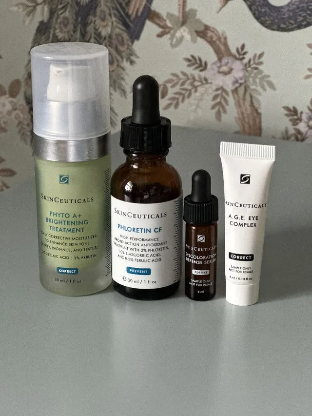 These are the products I use to help with hyperpigmentation.