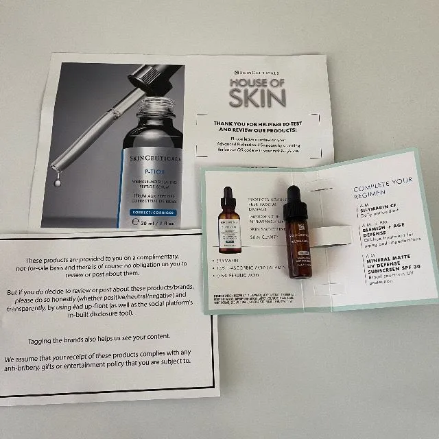 #Unboxing. Thank you SkinCeuticals for selecting me to test