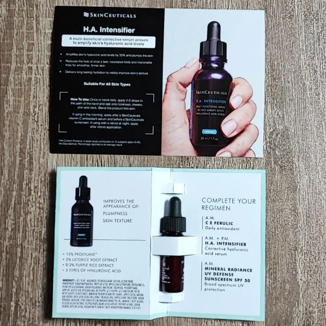 #unboxing - Thanks for the sample of H.A. Intensifier! I